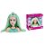 Barbie Mini Styling Head Special Hair Verde Cabelo de tricô - Imagem 1