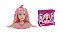 Barbie Mini Styling Head Special Hair Rosa Cabelo de tricô - Imagem 3