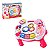 Mesa Infantil Bebê Atividades Rosa com Luzes e Música - Zooptoys - Imagem 1