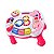 Mesa Infantil Bebê Atividades Rosa com Luzes e Música - Zooptoys - Imagem 2