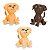 Brinquedos Cachorrinho Mini Pets na casinha da Barbie 3Un - Imagem 1