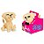 Brinquedos Cachorrinho Mini Pets na casinha da Barbie 3Un - Imagem 4