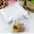 50 und Saquinho de organização Organza Branco Médio 15x20 - Imagem 1