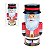 Lata Natalina Decorativa Papai Noel c/ Tampa 24,5X8,5cm 1,1L - Imagem 1