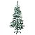 Arvore de Natal Nevada 180cm Decorativa 320 Galhos - Imagem 1