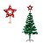 Estrela Enfeite Arvore de Natal Decorativa Vermelho 18cm - Imagem 3