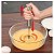 Batedor de Ovos de inox Mixer Manual Giratório 30cm - Imagem 2