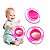 Prato Giratório Infantil 360° Não Derrama Rosa - Imagem 1