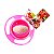 Prato Giratório + Copo Infantil 360° Não Derrama Rosa - Imagem 3