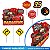 Kit Festa Fácil Carros Mcqueen Aniversário 40 Pçs Decoração - Imagem 7