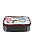 Estojo Box Escolar Boruto Vermelho Infantil 100 Pens Luxcel - Imagem 6
