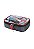 Estojo Box Escolar Boruto Vermelho Infantil 100 Pens Luxcel - Imagem 4