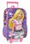 Mochila De Rodinhas Barbie Fashion Violeta - Luxcel - Imagem 3