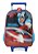 Mochila Escolar De Carrinho Capitão América - Luxcel - Imagem 1