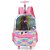 Mochila de Carrinho Barbie Paetê Rosa com Brilho - Luxcel - Imagem 1