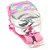 Mochila de Carrinho Barbie Paetê Rosa com Brilho - Luxcel - Imagem 4