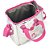Kit Mochila Costa Barbie Paetê Lancheira e Estojo - Luxcel - Imagem 4