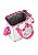 Kit Mochila de Carrinho, Estojo e Lancheira Barbie - Luxcel - Imagem 3