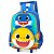 Mochila de Rodinha Baby Shark Azul Escuro Infantil - Luxcel - Imagem 2