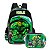 Kit Mochila de Costas + Estojo Box Hulk Avengers Verde - Imagem 1