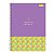Caderno Univ Coisas Boas estão por Vir 80F Roxo - Foroni - Imagem 1