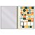 Caderno Argolado Univ Never be Afraid 160F 10 Materias - Imagem 3
