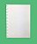 Refil Pautado Cinza Médio 90g Caderno Inteligente 50 folhas - Imagem 2