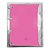 Fichário em PVC Vision Rosa – DAC – 3992 - Imagem 1
