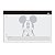 Mini ficheiro Vertical Mickey Mouse 80 folhas DAC 4197 - Imagem 3