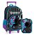 Kit Mochila Rodinhas + Estojo Box Wandinha Violoncelo Preto - Imagem 1