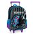 Kit Mochila Rodinhas + Estojo Box Wandinha Violoncelo Preto - Imagem 2