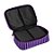 Kit Mochila Rodinhas + Estojo Box Wandinha e Enid Roxo - Imagem 6