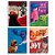 Caderno Unv Espiral Capa Dura Filmes Pixar 80F 1Mat - Imagem 1