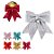 Laco Shine com Gliter Decoração Natal 19x22cm 1Un - Cores - Imagem 1