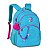 Mochila Oficial Costas Rebecca Bonbon Azul c/ 2 Chaveiros - Imagem 1