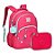 Kit Mochila Costas + Estojo Box Oficial Rebecca Bonbon Rosa - Imagem 1