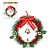 Guirlanda Decorada Enfeite Natal 27cm - Imagem 1