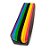 Estojo Simples Escolar Rainbow Preto - BRW - Imagem 2