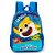 Kit Mochila Costa Lancheira e Estojo Baby Shark Totally Azul - Imagem 2