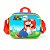 Mochila de Rodinha + Lancheira + Estojo Super Mario Azul - Imagem 3