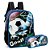 Kit Mochila de Costas + Estojo Futebol Gol Preto - Imagem 1
