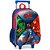 Mochila de Rodinhas + Lancheira Avengers Mech Strike Azul - Imagem 3