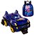 Kit Mochila de Rodinhas 3D + Lancheira Batwheels Azul DC - Imagem 1