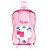 Mochila 3D de Rodinhas + Lancheira Hello Kitty Carro Rosa - Imagem 3
