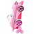 Mochila 3D de Rodinhas + Lancheira Hello Kitty Carro Rosa - Imagem 6