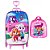 Mochila 3D de Rodinhas + Lancheira Skye Paw Patrol Pet Shop - Imagem 1