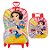 Mochila 3D de Rodinhas + Lancheira Princesa Branca de Neve - Imagem 1