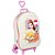 Mochila 3D de Rodinhas + Lancheira Princesa Bela Disney - Imagem 3