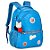 Mochila de Costas RB + Lancheira School Girls Azul - Clio - Imagem 2