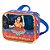 Mochila Rodinhas Mulher Maravilha + Lancheira + Estojo Azul - Imagem 4